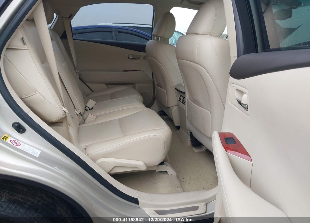 2012 LEXUS RX 450H VIN: JTJBC1BA2C2432543