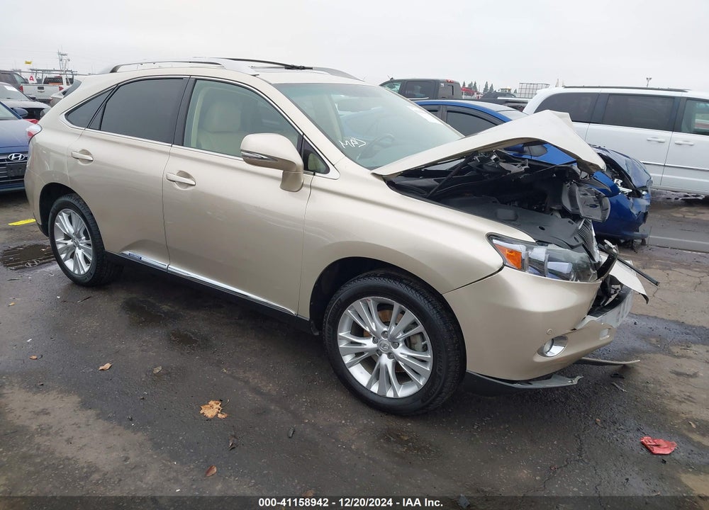 2012 LEXUS RX 450H VIN: JTJBC1BA2C2432543