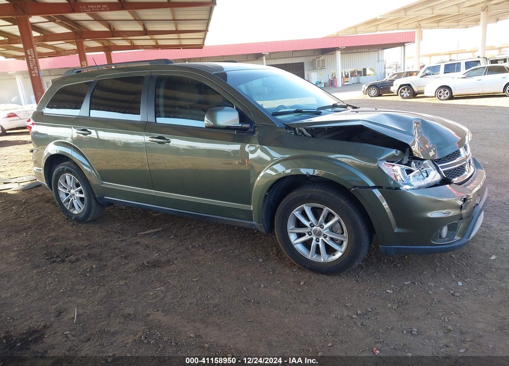 2016 DODGE JOURNEY SXT VIN: 3C4PDCBG5GT239233
