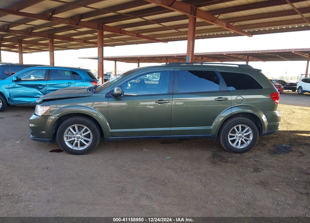 2016 DODGE JOURNEY SXT VIN: 3C4PDCBG5GT239233