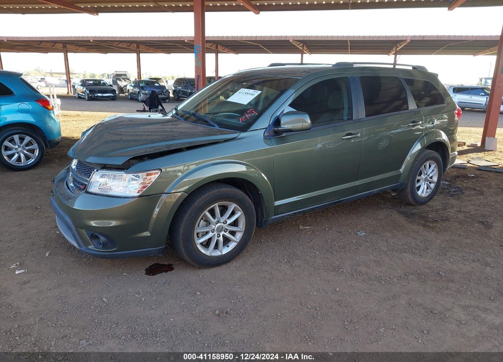 2016 DODGE JOURNEY SXT VIN: 3C4PDCBG5GT239233