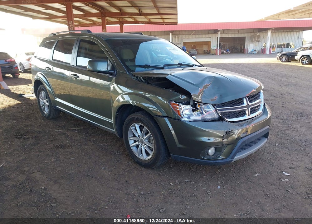 2016 DODGE JOURNEY SXT VIN: 3C4PDCBG5GT239233