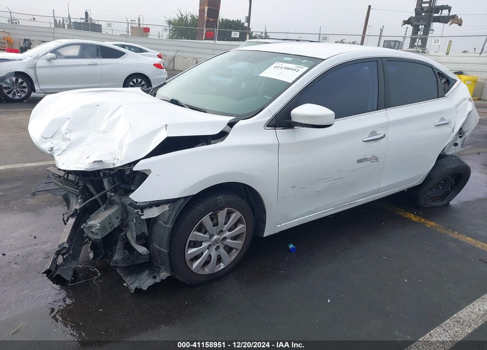 2016 NISSAN SENTRA SV VIN: 3N1AB7AP9GY236748