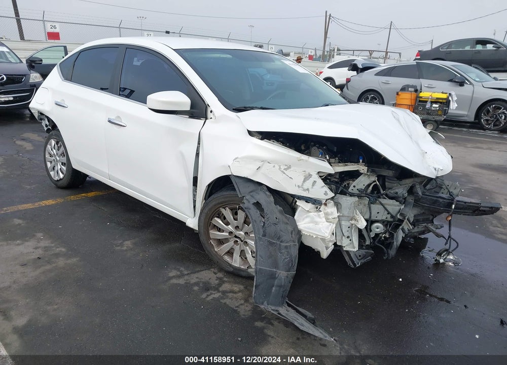 2016 NISSAN SENTRA SV VIN: 3N1AB7AP9GY236748