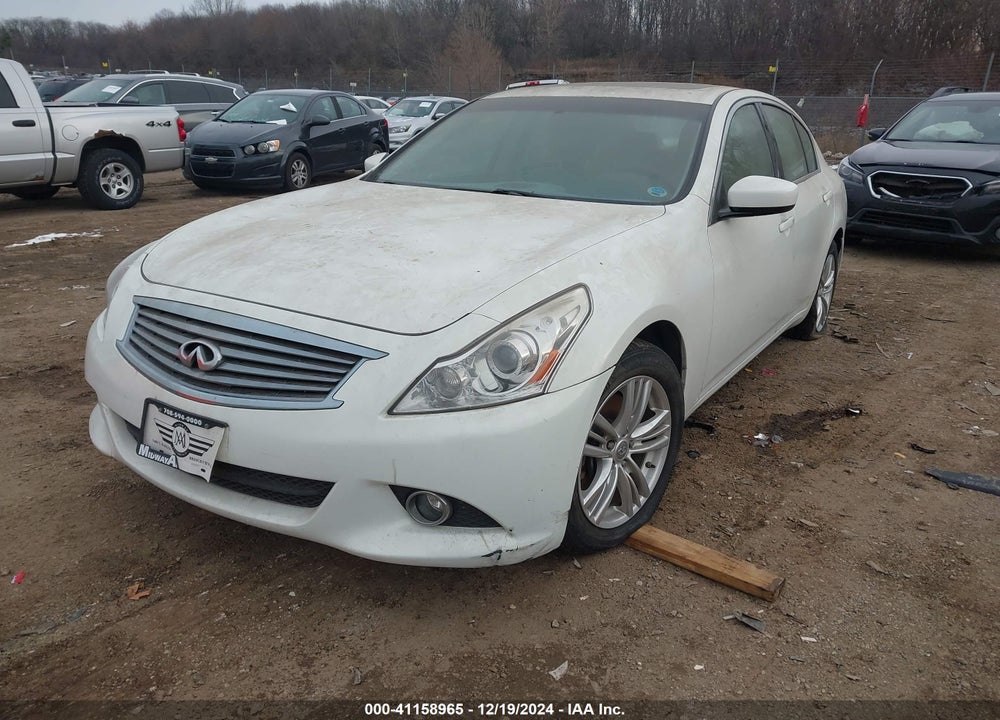 2010 INFINITI G37X VIN: JN1CV6AR2AM253493