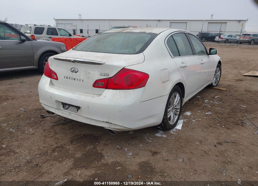 2010 INFINITI G37X VIN: JN1CV6AR2AM253493