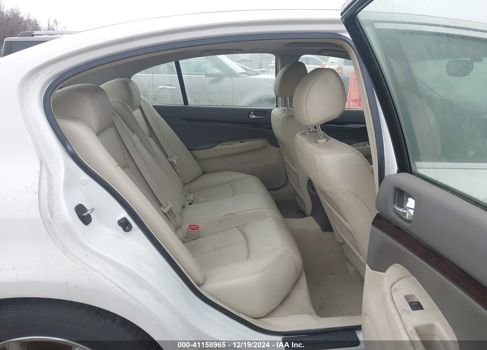 2010 INFINITI G37X VIN: JN1CV6AR2AM253493