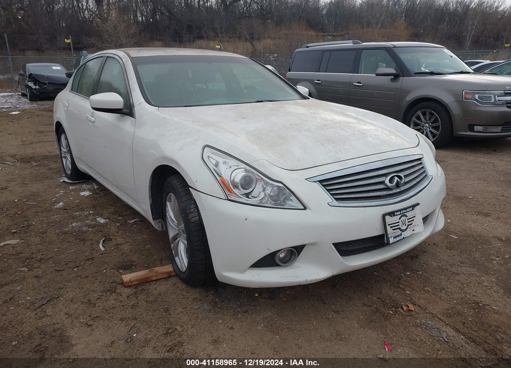 2010 INFINITI G37X VIN: JN1CV6AR2AM253493