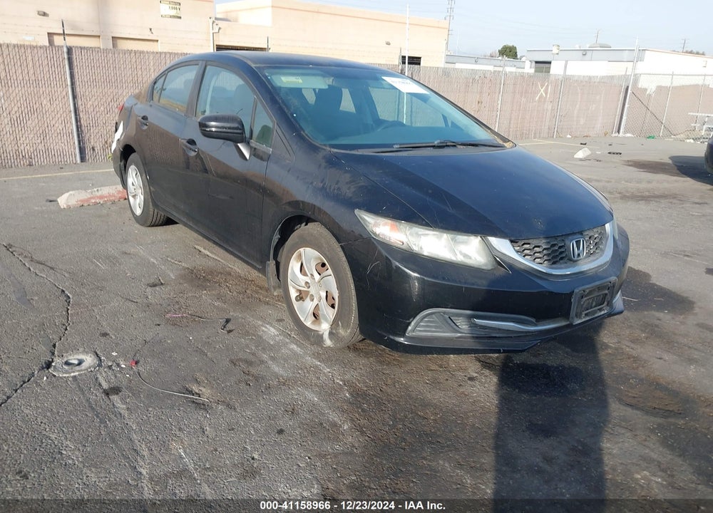2015 HONDA CIVIC LX VIN: 19XFB2F57FE200974