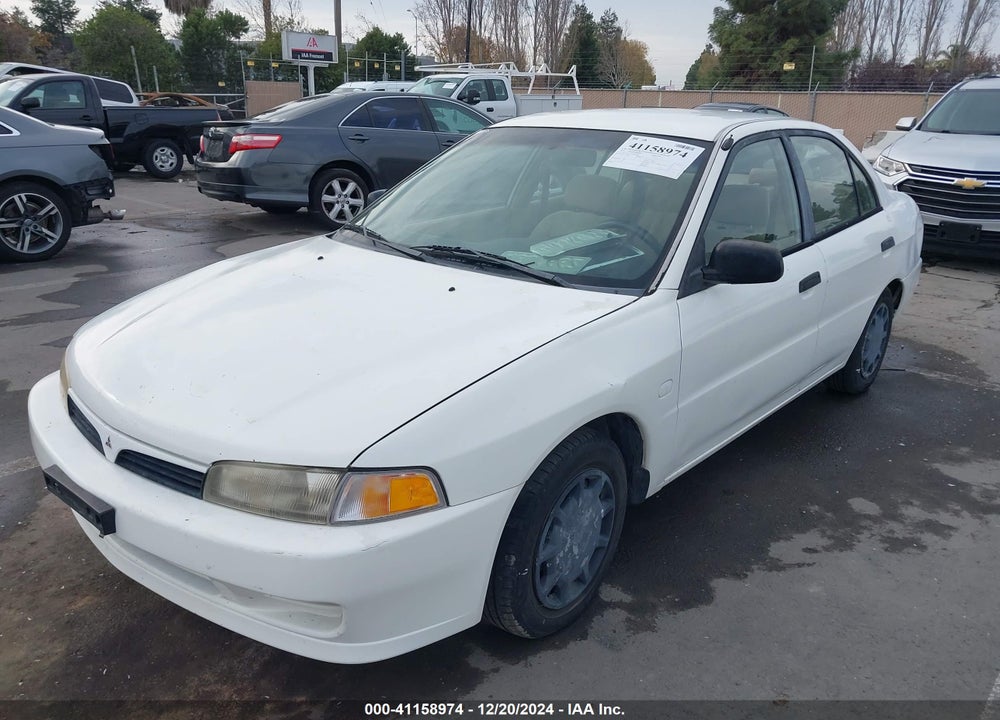 2000 MITSUBISHI MIRAGE VIN: JA3AY26C7YU017939