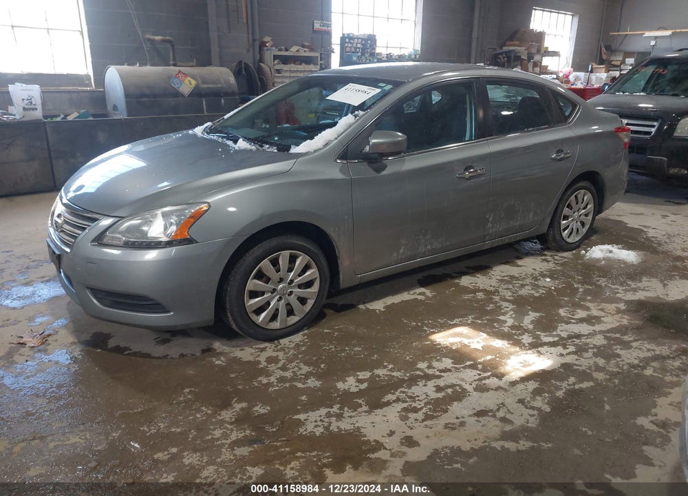 2013 NISSAN SENTRA S VIN: 3N1AB7AP4DL617321
