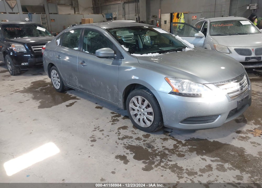 2013 NISSAN SENTRA S VIN: 3N1AB7AP4DL617321