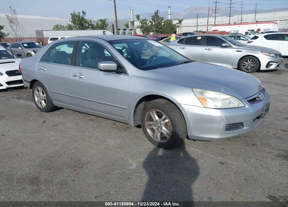 2006 HONDA ACCORD 2.4 SE VIN: 1HGCM56396A059293