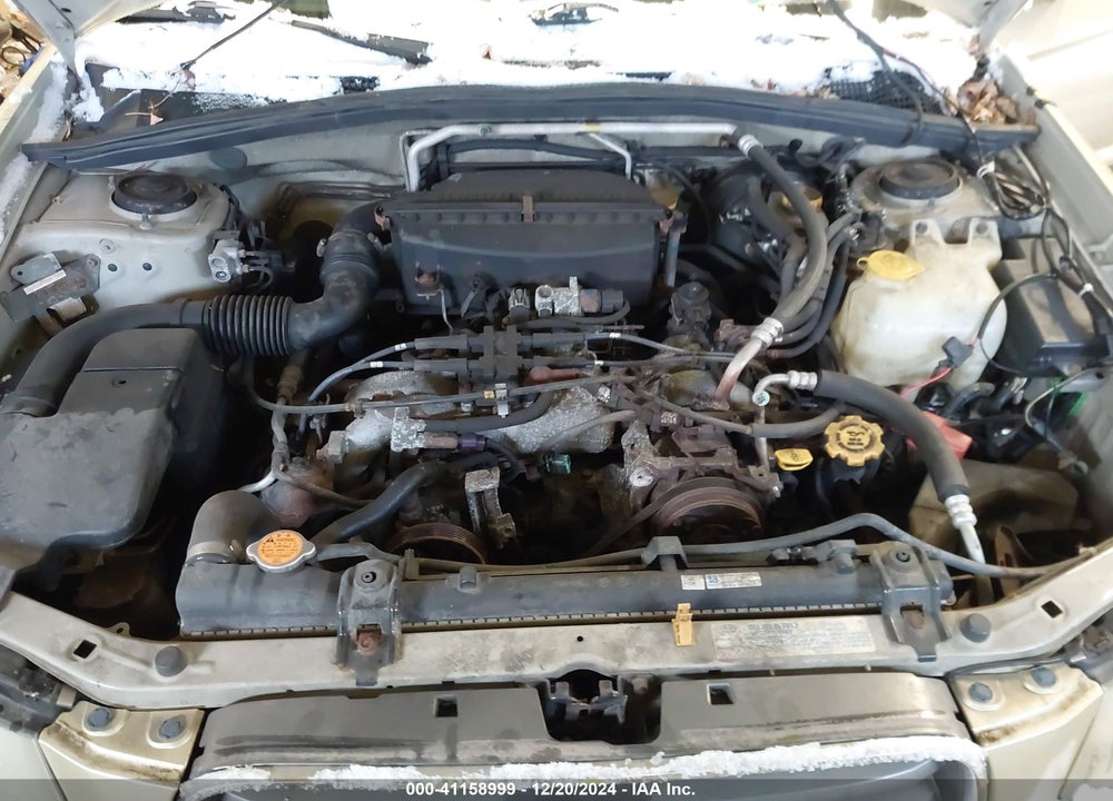 2004 SUBARU FORESTER 2.5X VIN: JF1SG63634G708284