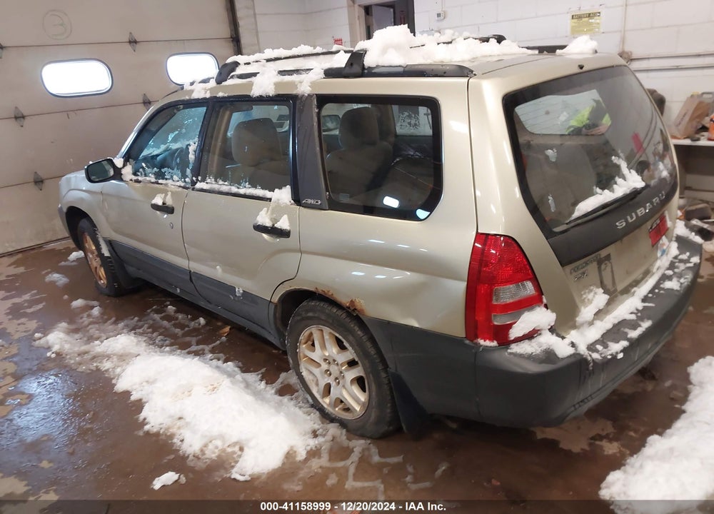 2004 SUBARU FORESTER 2.5X VIN: JF1SG63634G708284