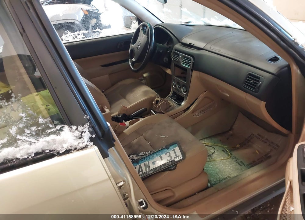 2004 SUBARU FORESTER 2.5X VIN: JF1SG63634G708284