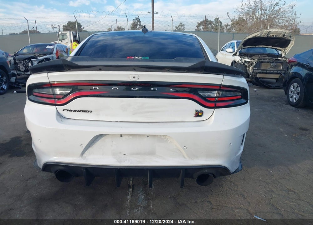 2019 DODGE CHARGER SCAT PACK RWD VIN: 2C3CDXGJ9KH716309