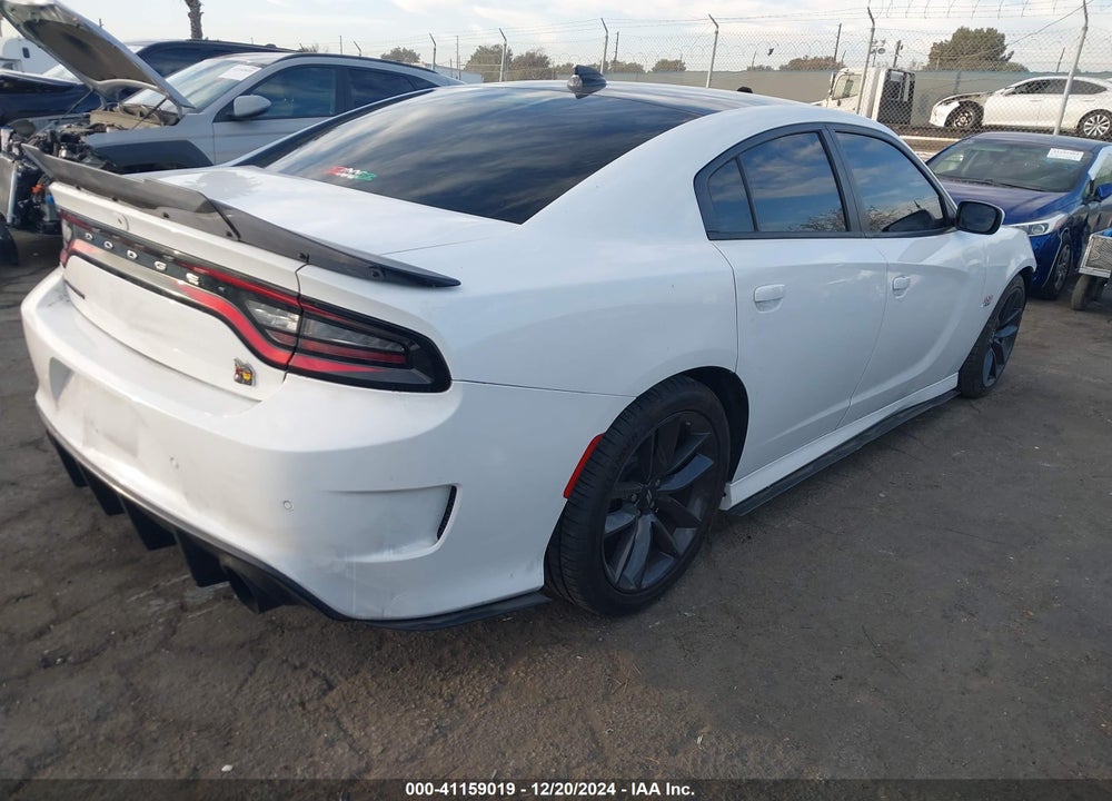 2019 DODGE CHARGER SCAT PACK RWD VIN: 2C3CDXGJ9KH716309