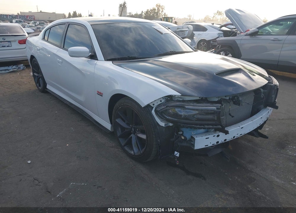 2019 DODGE CHARGER SCAT PACK RWD VIN: 2C3CDXGJ9KH716309