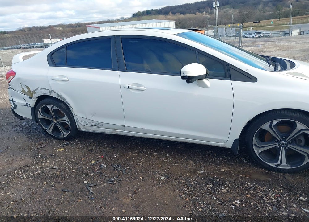 2015 HONDA CIVIC SI VIN: 2HGFB6E51FH709179