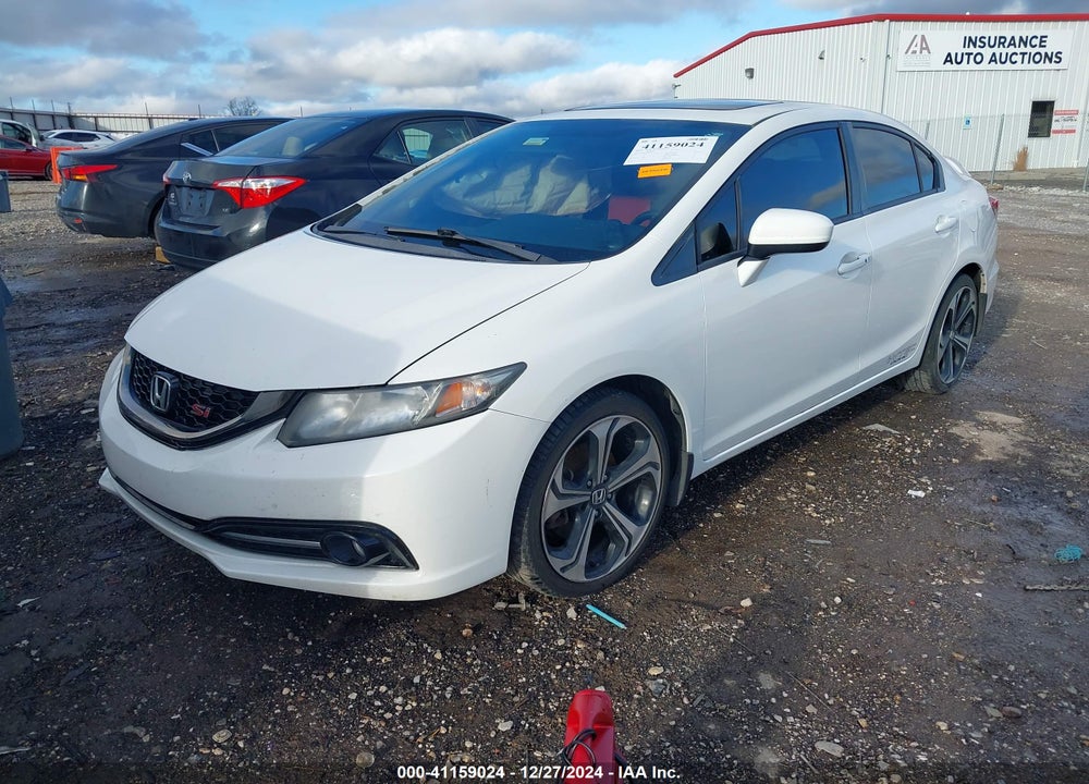 2015 HONDA CIVIC SI VIN: 2HGFB6E51FH709179