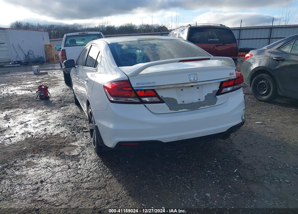 2015 HONDA CIVIC SI VIN: 2HGFB6E51FH709179