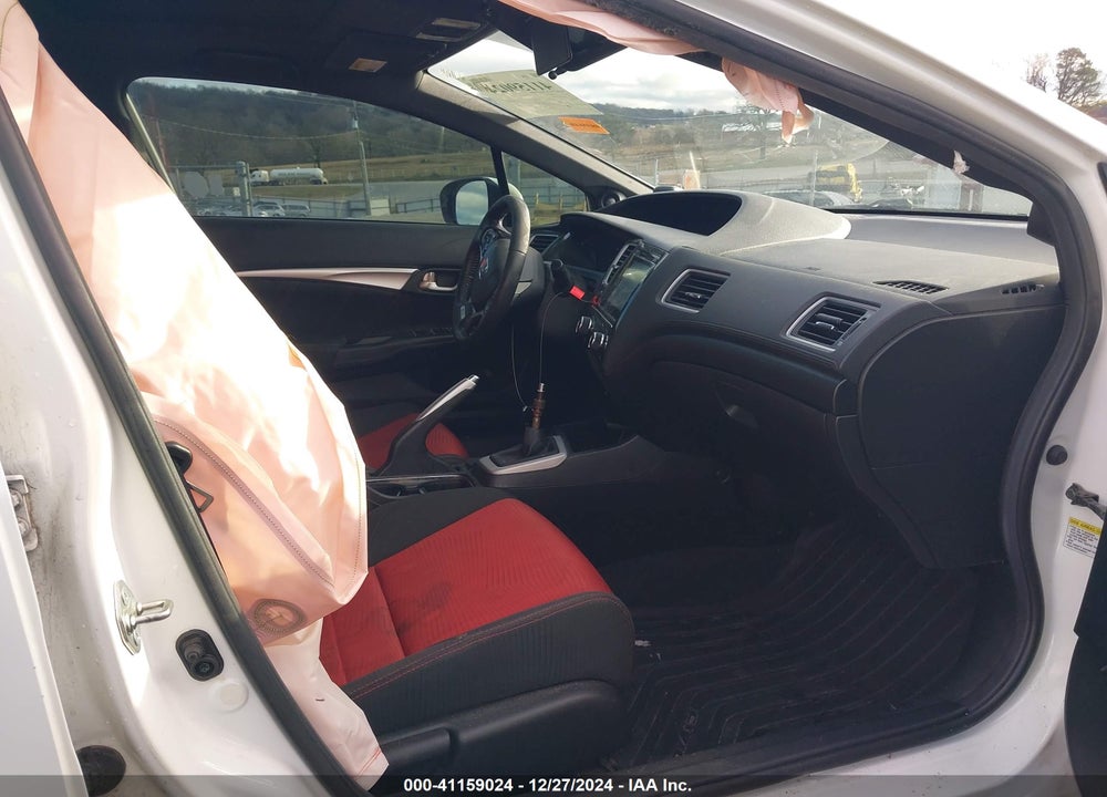 2015 HONDA CIVIC SI VIN: 2HGFB6E51FH709179