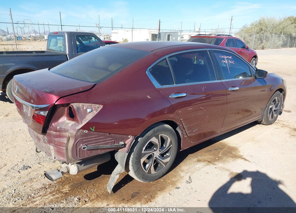 2016 HONDA ACCORD VIN: 1HGCR2F38GA156017
