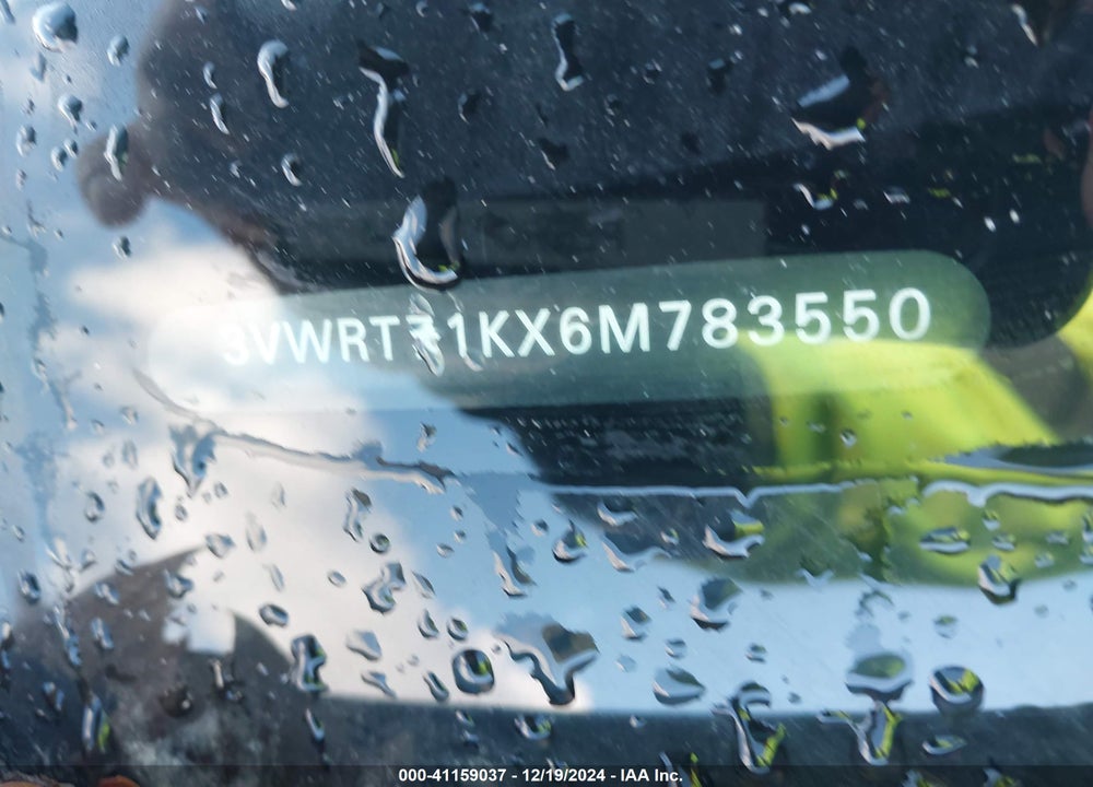 2006 VOLKSWAGEN JETTA TDI VIN: 3VWRT71KX6M783550