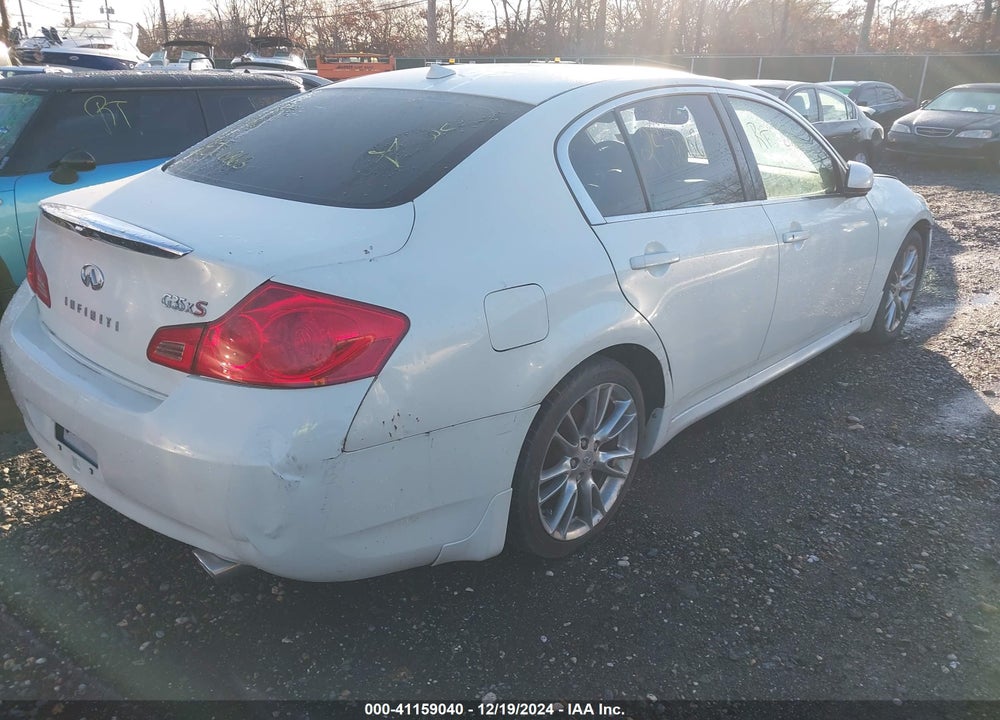 2008 INFINITI G35X VIN: JNKBV61F48M266141