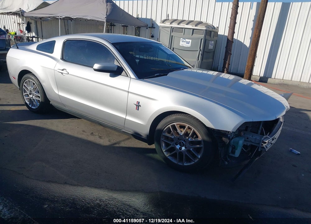 2012 FORD MUSTANG V6 PREMIUM VIN: 1ZVBP8AM8C5247677