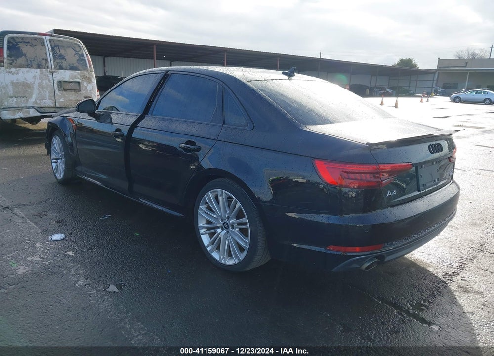 2017 AUDI A4 VIN: WAUENAF42HN002089