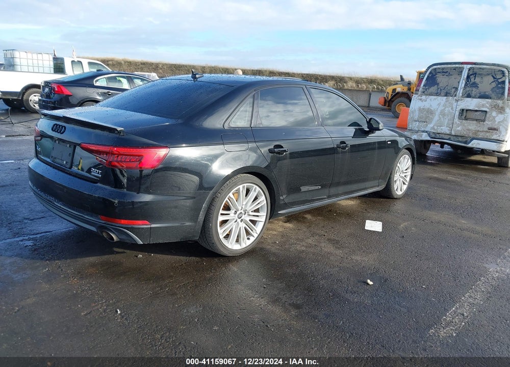 2017 AUDI A4 VIN: WAUENAF42HN002089