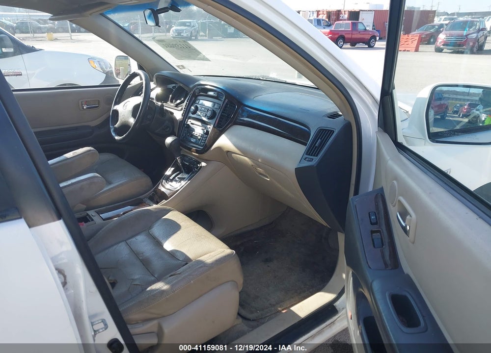 2003 TOYOTA HIGHLANDER LIMITED V6 VIN: JTEGF21A230120866