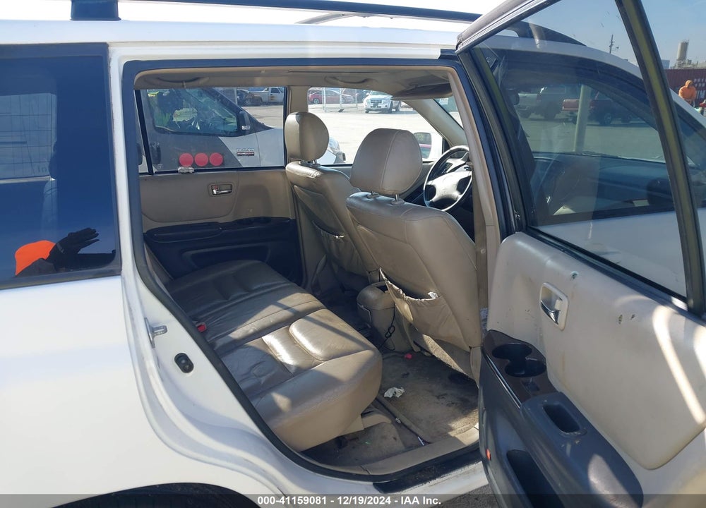 2003 TOYOTA HIGHLANDER LIMITED V6 VIN: JTEGF21A230120866