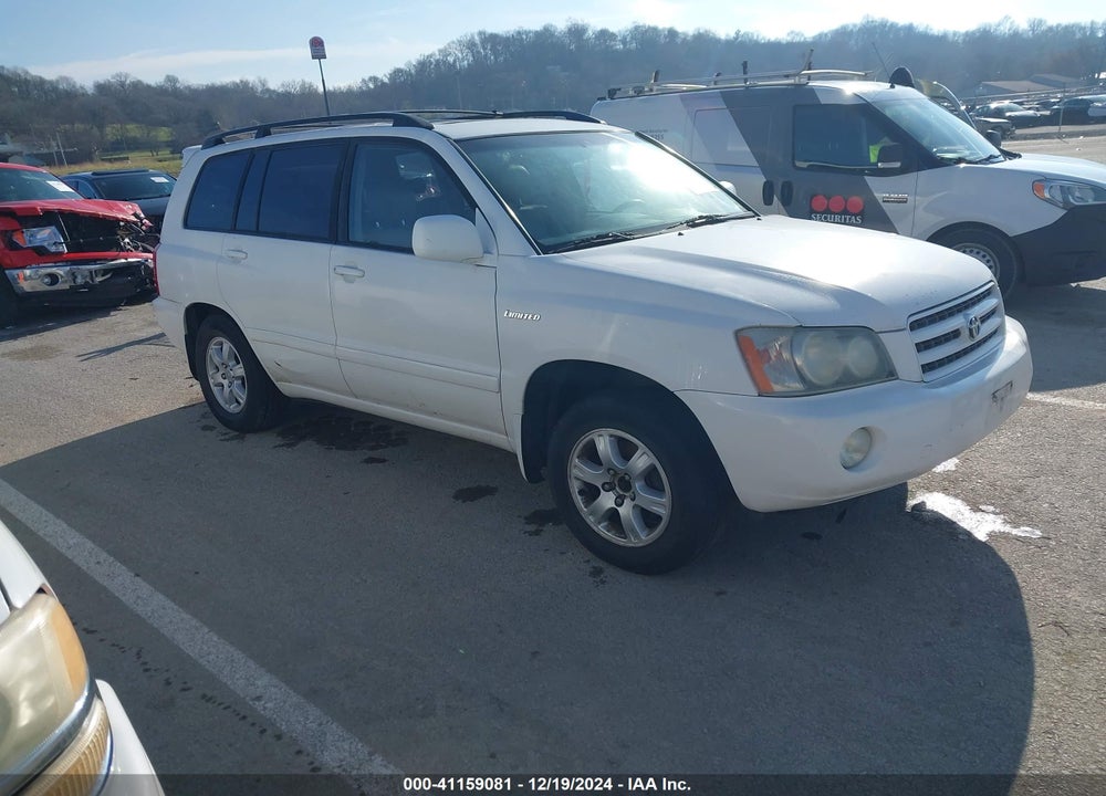 2003 TOYOTA HIGHLANDER LIMITED V6 VIN: JTEGF21A230120866