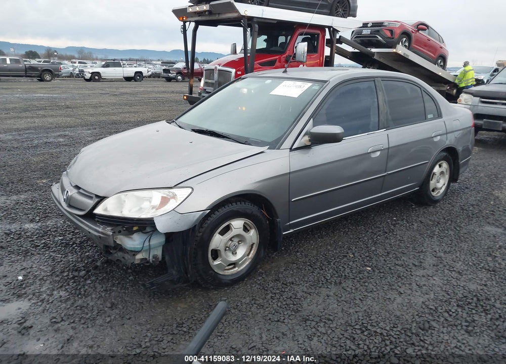 2005 HONDA CIVIC HYBRID VIN: JHMES96605S013633