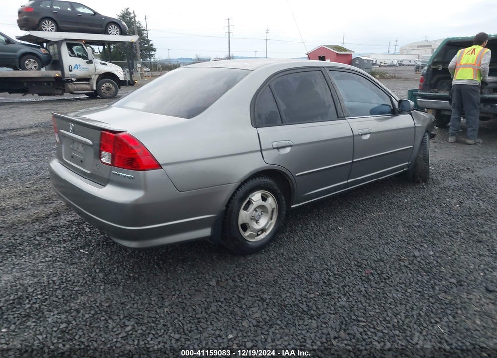 2005 HONDA CIVIC HYBRID VIN: JHMES96605S013633