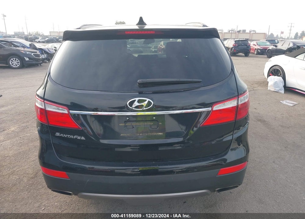 2013 HYUNDAI SANTA FE GLS VIN: KM8SM4HFXDU015001