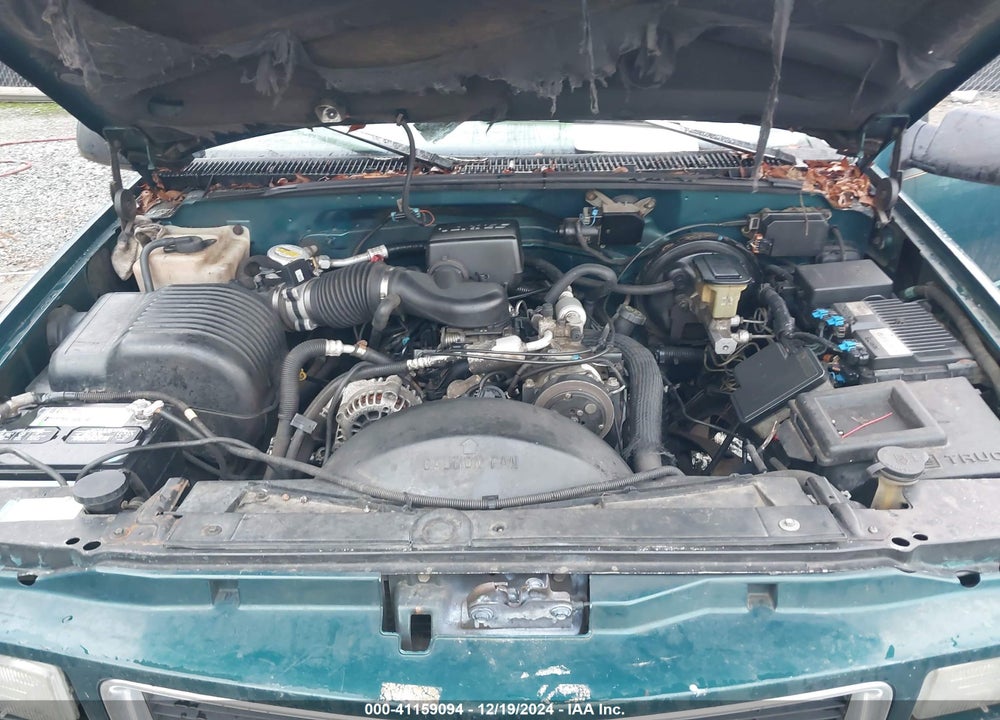 1997 GMC SIERRA 1500 SL WIDESIDE VIN: 2GTEC19R7V1528716