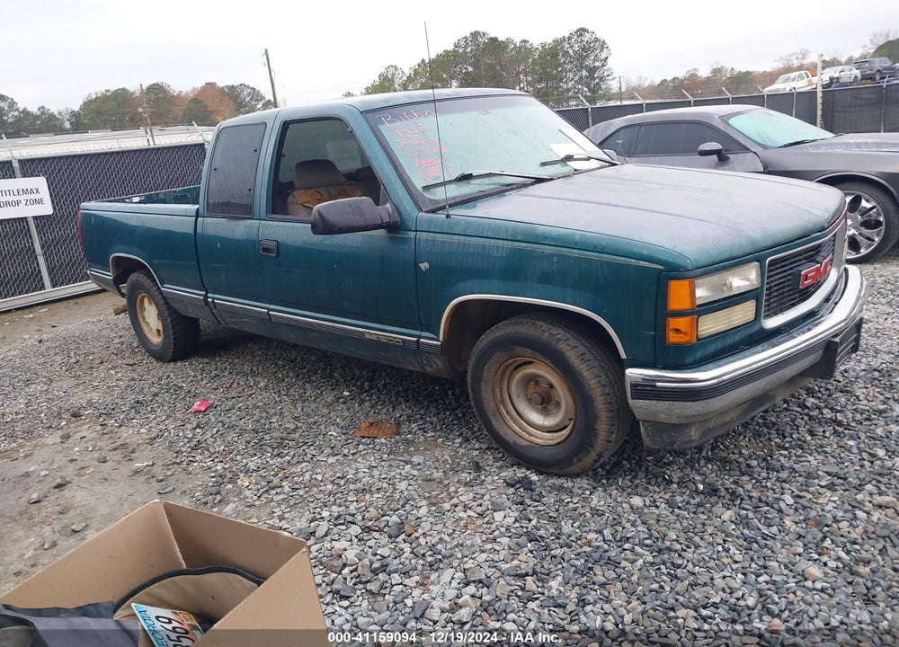 1997 GMC SIERRA 1500 SL WIDESIDE VIN: 2GTEC19R7V1528716
