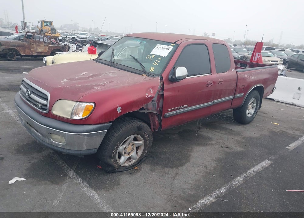 2000 TOYOTA TUNDRA SR5 V8 VIN: 5TBRT3412YS030606