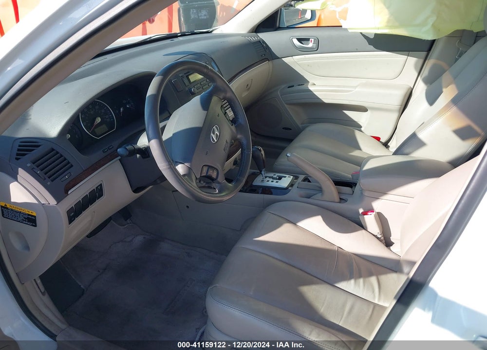 2008 HYUNDAI SONATA LIMITED/SE VIN: 5NPEU46C98H306602