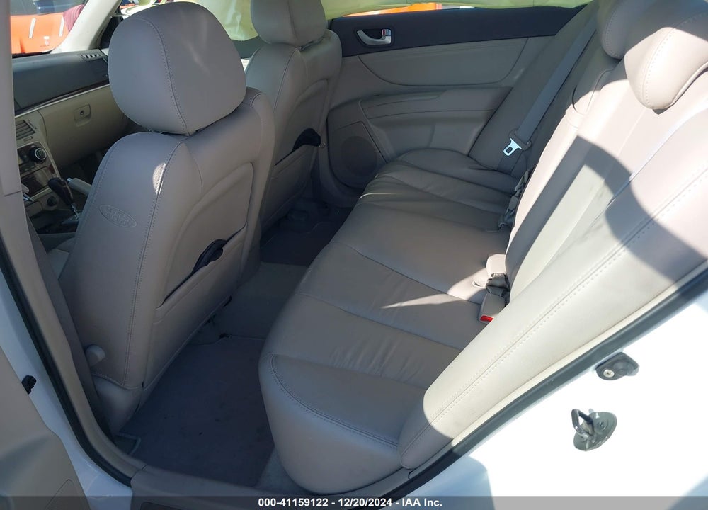 2008 HYUNDAI SONATA LIMITED/SE VIN: 5NPEU46C98H306602