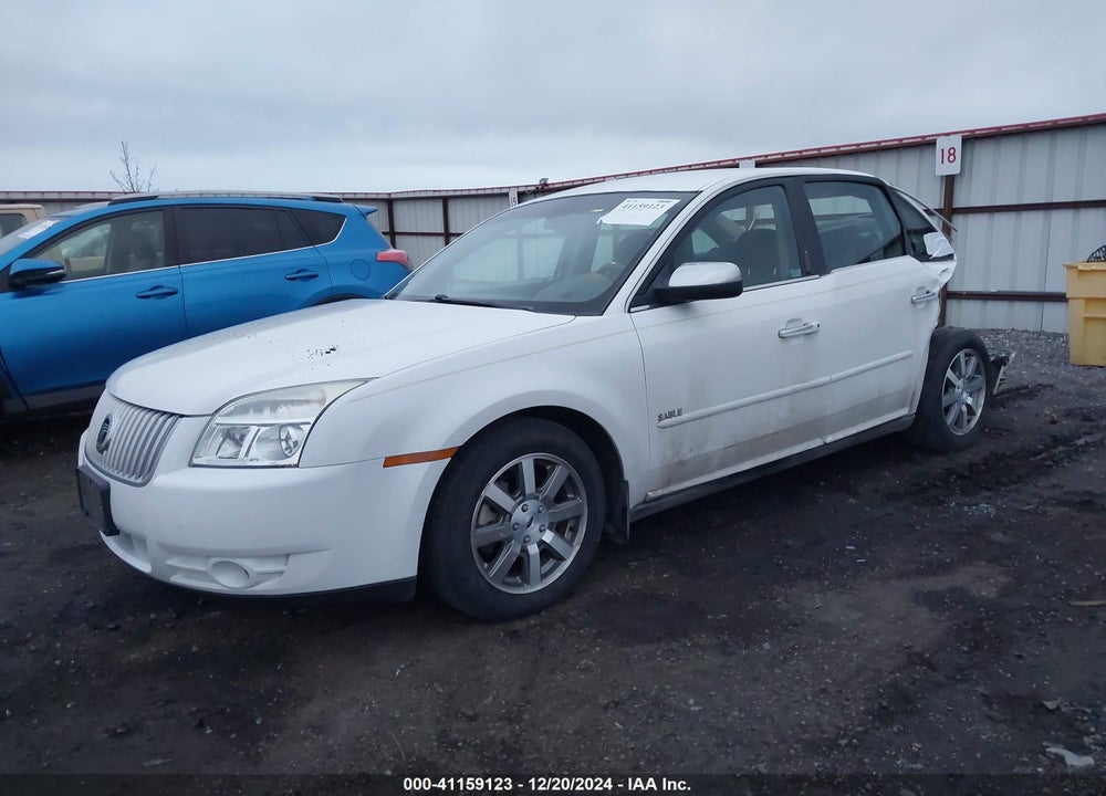 2008 MERCURY SABLE PREMIER VIN: 1MEHM42W68G608106
