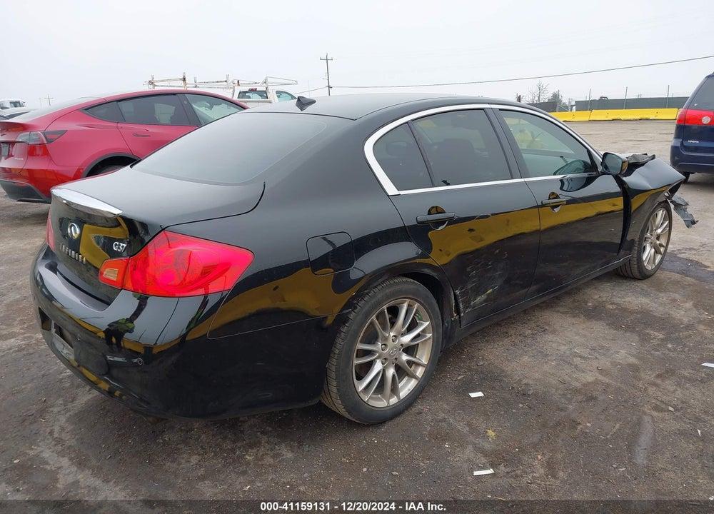 2011 INFINITI G37 JOURNEY VIN: JN1CV6APXBM509329