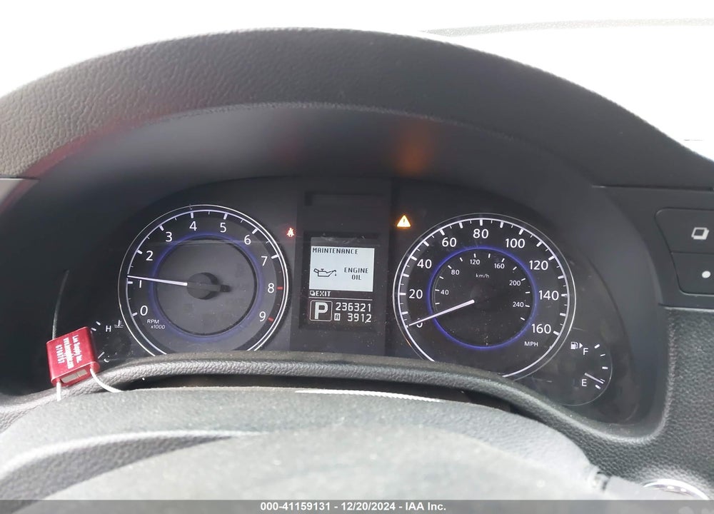 2011 INFINITI G37 JOURNEY VIN: JN1CV6APXBM509329