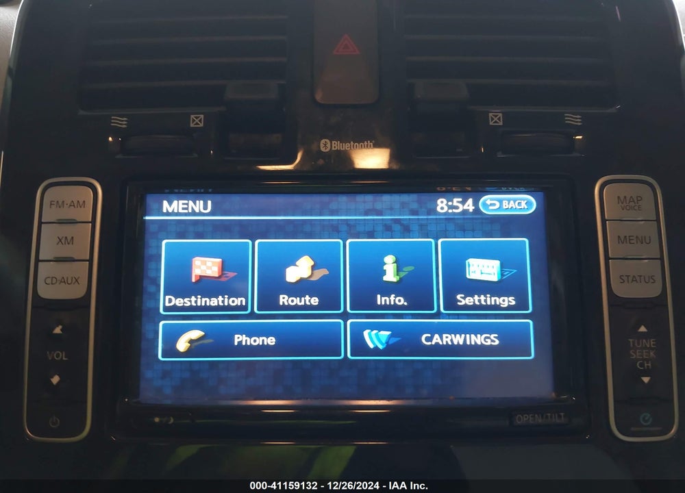 2012 NISSAN LEAF SL VIN: JN1AZ0CP4CT023421