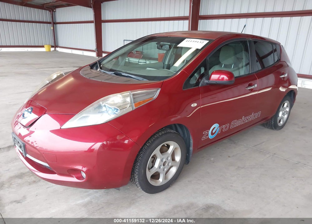 2012 NISSAN LEAF SL VIN: JN1AZ0CP4CT023421