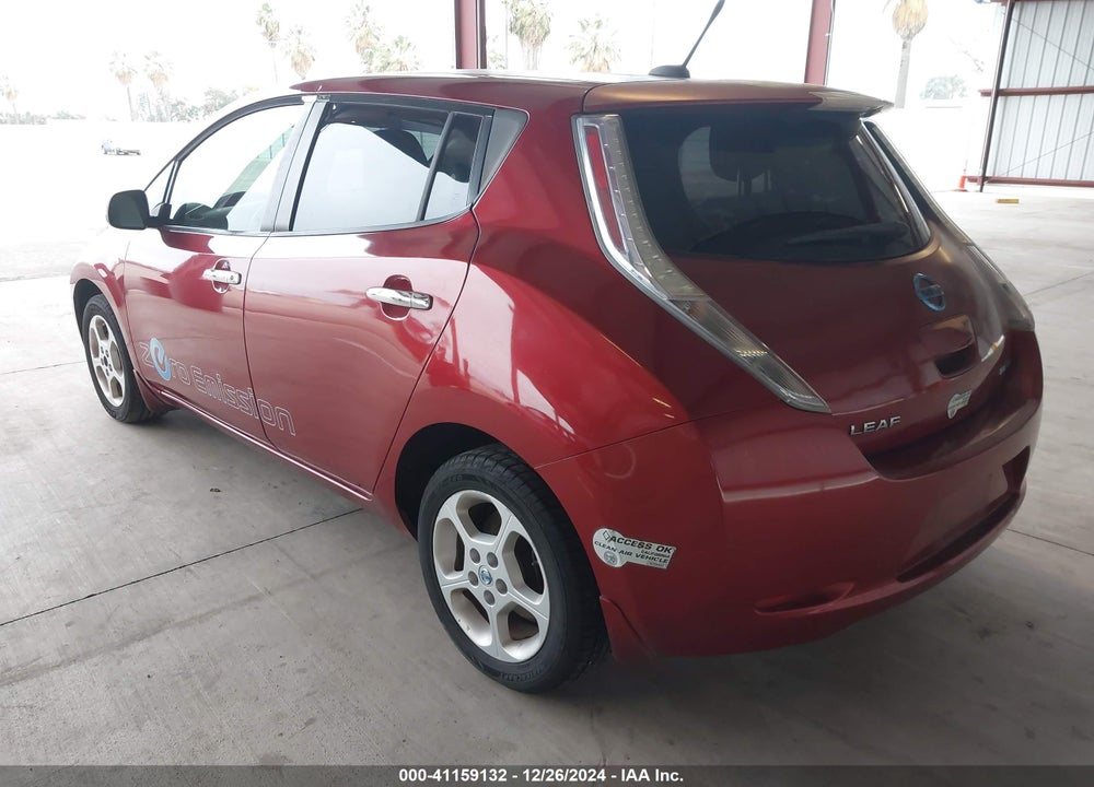 2012 NISSAN LEAF SL VIN: JN1AZ0CP4CT023421
